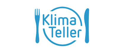 Das Logo der Initiative "KlimaTeller"