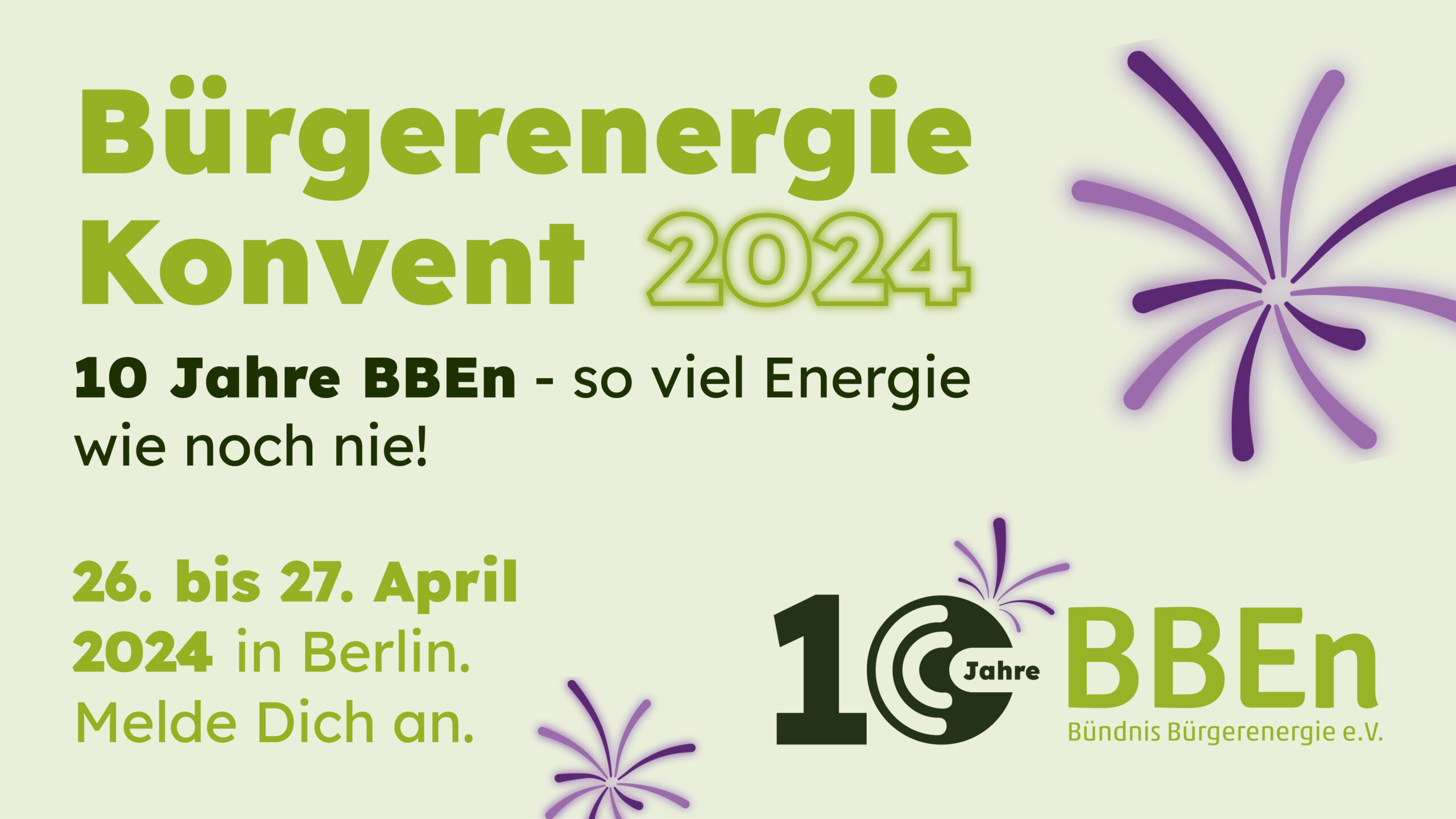 Veranstaltungsmotiv Bürgerenergie Konvent Berlin